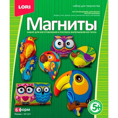 Lori Фигурки на магнитах "Птички" МР-007