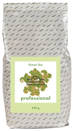 Чай AHMAD (Ахмад) "Green Tea" Professional, зеленый, листовой, пакет, 500 г, 1594