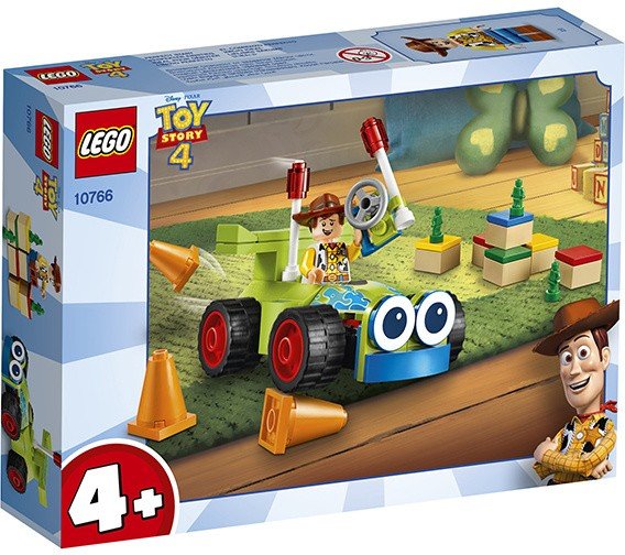 LEGO Juniors 10766 Конструктор ЛЕГО Джуниорс История игрушек-4: Вуди на машине