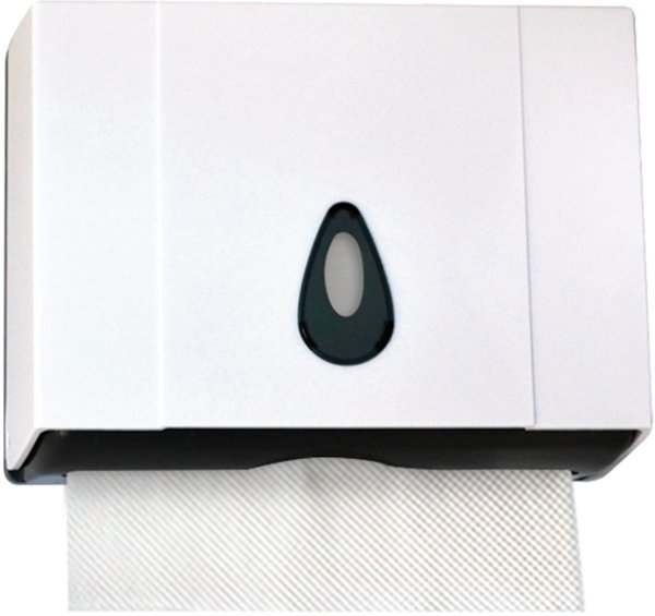 Диспенсер для полотенец KSITEX, Interfold, mini, белый (полотенца 126096, 126097)