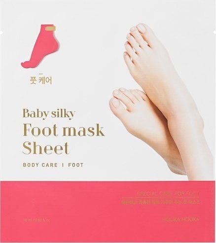 Увлажняющая тканевая маска для ног Baby Silky Foot Mask AD