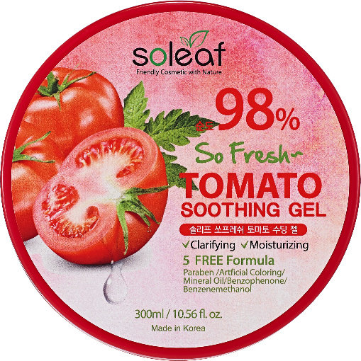 Универсальный гель для лица и тела с томатом So Fresh Tomato Soothing Gel