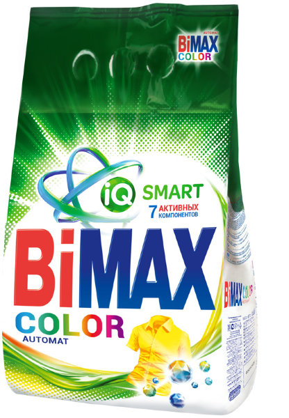 Порошок для машинной стирки BiMax "Color", 6кг