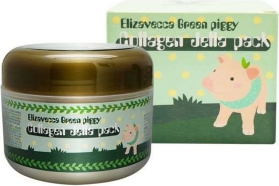 Коллагеновая маска-желе для лица с лифтинг-эффектом Green Piggy Collagen Jella Pack