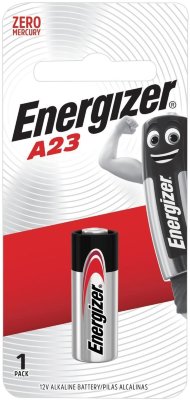 Батарейка ENERGIZER, A23 (23АЕ), алкалиновая, для сигнализаций, 1 шт, в блистере