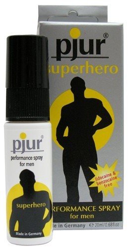 Пролонгирующий мужской спрей pjur SUPERHERO spray - 20 мл.