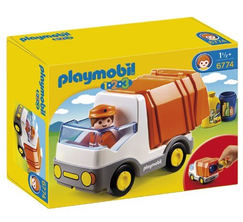 Playmobil 1.2.3.: Мусоровоз 6774pm