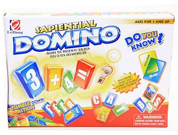 Домино обуч.Sapiential Domino  BOX 27x19x4 см, арт.LB8326