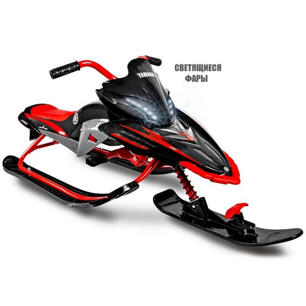 YMC13001LX Снегокат YAMAHA APEX SNOW BIKE with LED со светящимися фарами красный