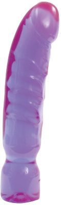 Фиолетовый фаллоимитатор Big Boy Dong Crystal Purple Jellie - 29,5 см.