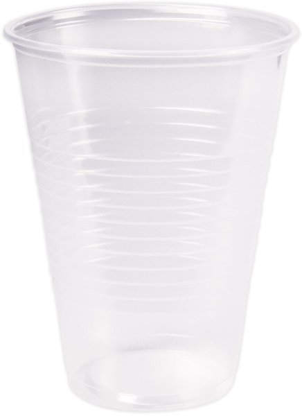 Одноразовые стаканы 200 мл, КОМПЛЕКТ 100 шт., пластиковые, "ЭКОНОМ", прозрачные, ПП, СТИРОЛПЛАСТ