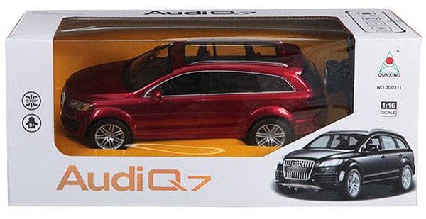 Упр. радио маш. FullFunc М1:16 AUDI Q7  BOX, арт.QX-300311.                                         