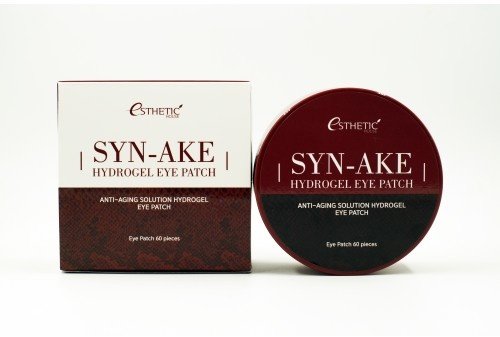 ESTHETIC HOUSE Syn-Ake Hydrogel Eyepatch - Гидрогелевые патчи для глаз со змеиным пептидом, 60 шт.