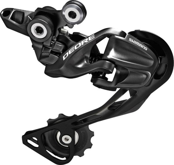 Переключатель задний Shimano RD-M610, DEORE, GS 10-SPEED TOP-NORMAL, SHADOW DESIGN, DIRECT ATTACHME