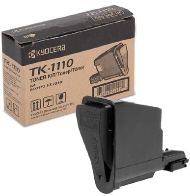 Тонер-картридж KYOCERA (TK-1110) FS1040/1020/1120, оригинальный, ресурс 2500 стр.