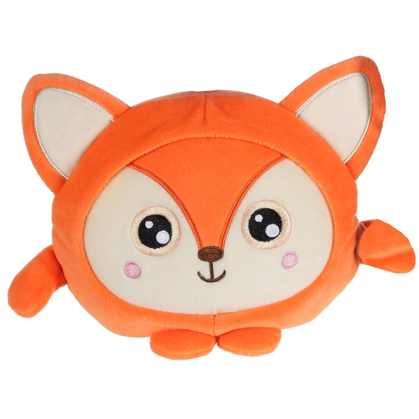 1toy Squishimals плюш.рыжая лиса 20 см,бирка,пакет