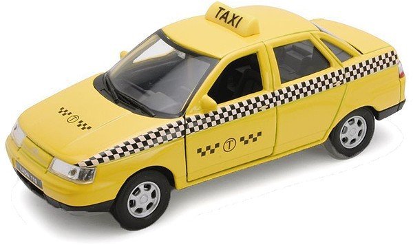 Welly модель машины 1:34-39 Lada 110 Такси