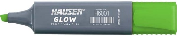 Текстовыделитель Hauser Glow, цвет зеленый