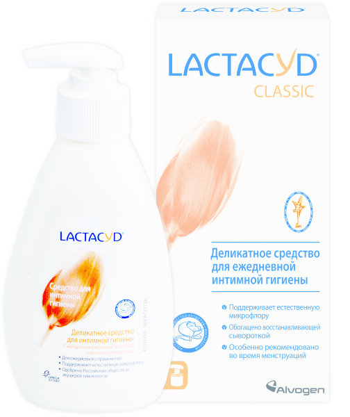 Средство для интимной гигиены LACTACYD ЕЖЕДНЕВНОЕ 200 мл