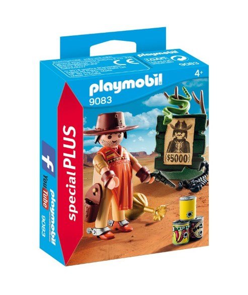 Playmobil Экстра-набор:Ковбой с постером "Разыскивается" 9083pm