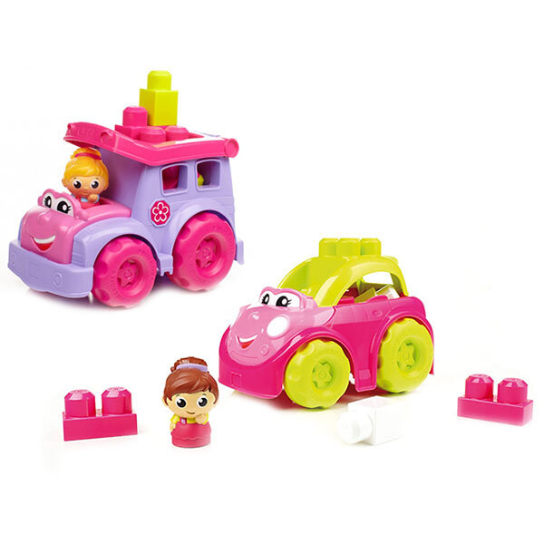 Mega Bloks Маленькие транспортные средства для девочек
