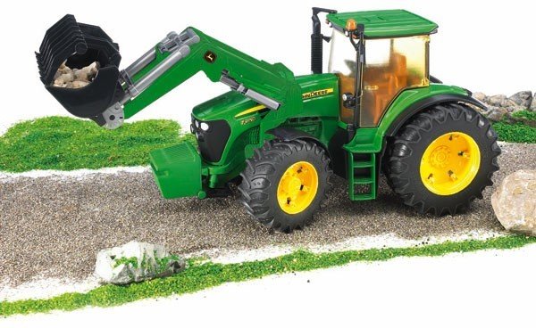 Bruder Трактор John Deere 7930 с погрузчиком