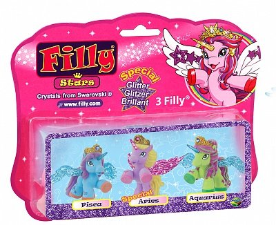 Dracco Набор игровой Filly Звезды с блестками Друзья  3 фигурки