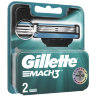 Сменные кассеты для бритья 2 шт., GILLETTE (Жиллет) "Mach3", для мужчин