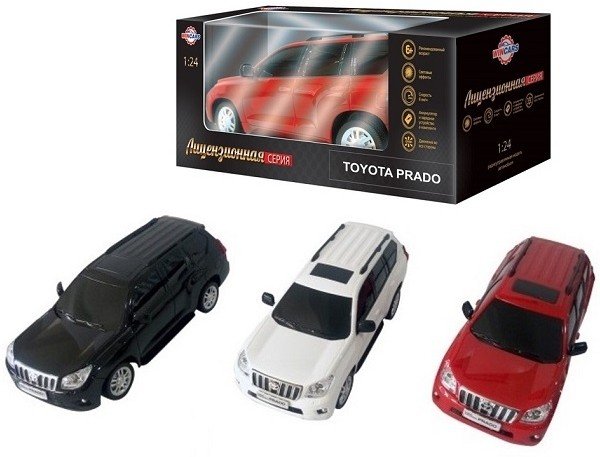 Wincars DS-2012 Toyota Prado (лицензия), Р/У, масштаб 1:24, ЗУ в комплекте