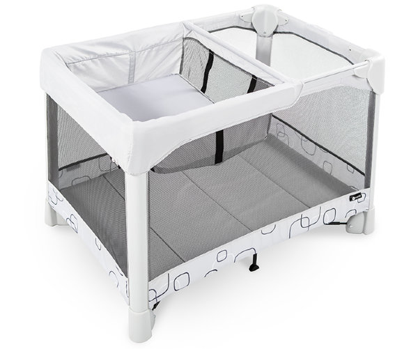 Манеж-кроватка 4Moms Breeze Classic(Серый)