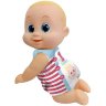 Bouncin' Babies 802002 Кукла Баниэль ползущая, 16 см