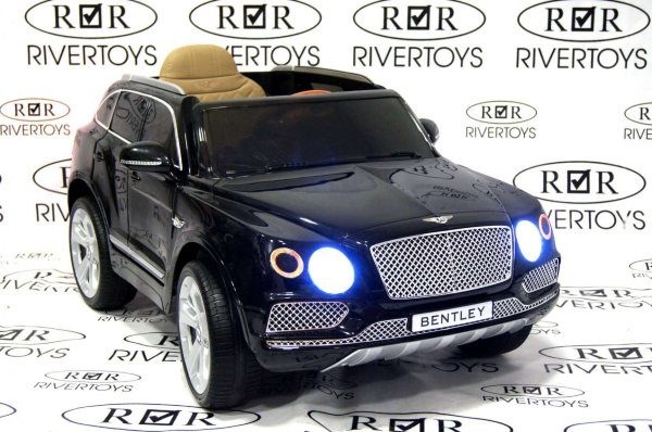 Электромобиль RiverToys Bentley E777KX-BLACK-GLANEC