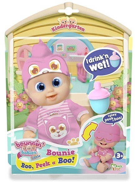 Bouncin' Babies 802004 Кукла Бони, 16 см (пьет и писает)