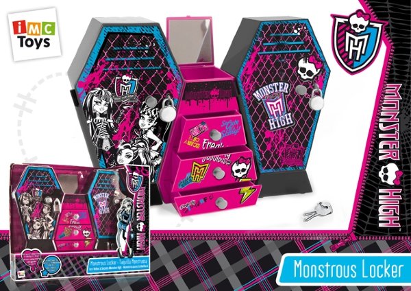 IMC toys Шкаф-шкатулка с ключом Monster High 870352