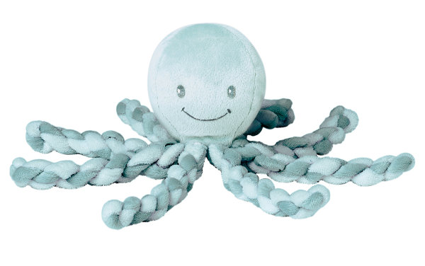 Мягкая игрушка Nattou Soft Toy Octopus Осьминог(878746 Coppergreen/Mint)