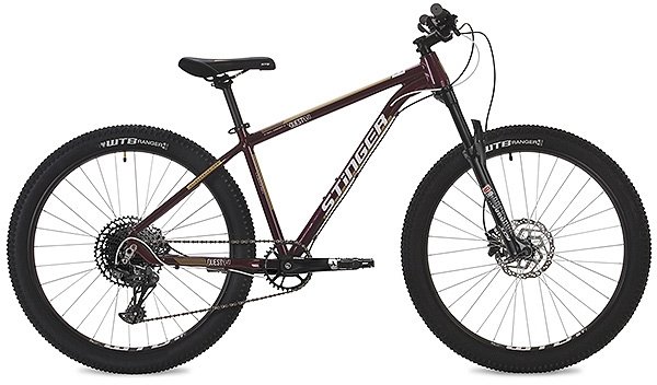 Велосипед Stinger 27.5"+ QUEST EVO 18"; коричневый