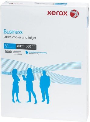 Бумага офисная А4, класс "B", XEROX BUSINESS, 80 г/м2, 500 л., белизна 164% (CIE)