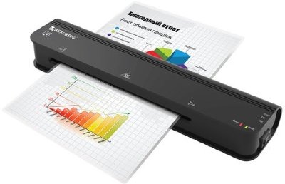 Ламинатор BRAUBERG NANO L245, формат А4, толщина пленки 1 сторона 75-125 мкм, скорость 25 см/мин, 531771