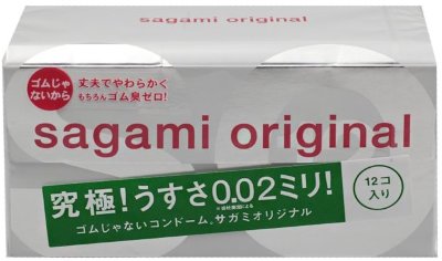 Ультратонкие презервативы Sagami Original - 12 шт.