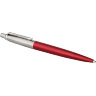 Ручка гелевая PARKER "Jotter Kensington Red CT", корпус красный, детали из нержавеющей стали, черная, 2020648