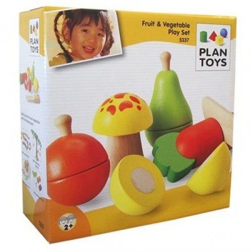 Набор фруктов и овощей Plan Toys 5337