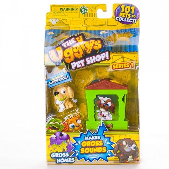 Ugglys Pet Shop, Игровой набор домик + фигурка  