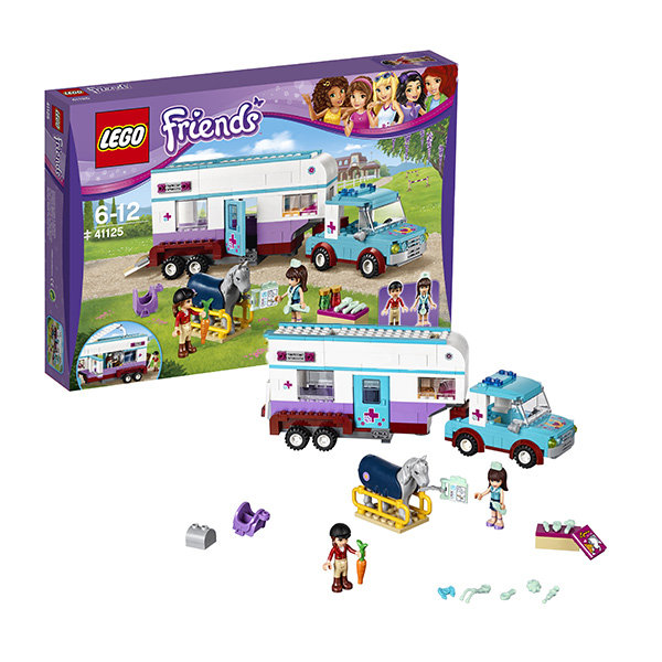 Lego Friends Ветеринарная машина для лошадок 41125