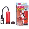 Вакуумная помпа с двумя сменными насадками NEW STAY HARD PUMP CLEAR RED