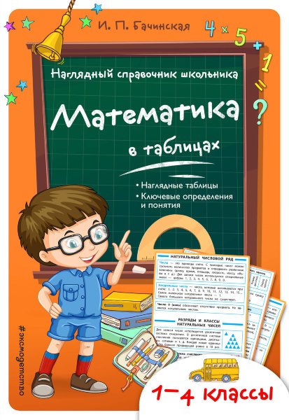 Бачинская И.П., Математика в таблицах