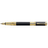 Перьевая ручка Waterman Elegance Black GT. Перо из чистого золота 18К. Детали дизайна: позолота 23К