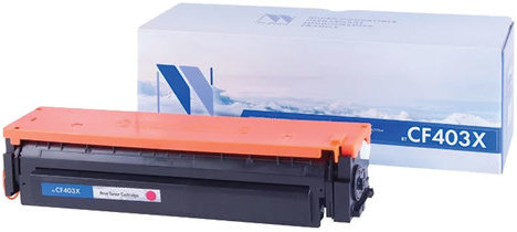 Картридж лазерный NV PRINT (NV-CF403X) для HP M252dw/M252n/M274n/M277dw/M277n, пурпурный, ресурс 2300 страниц