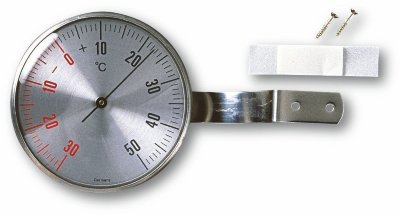 Термометр TFA 14.5001, биметаллический, металл, оконный
