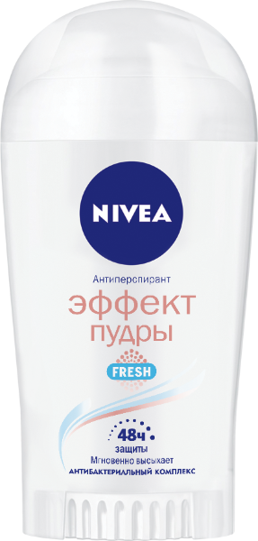 Антиперспирант стик Nivea Эффект Пудры Fresh 40 мл