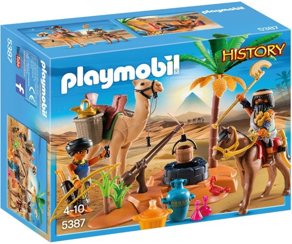 Конструктор Playmobil Римляне и Египтяне: Лагерь Расхитителей гробниц 5387pm